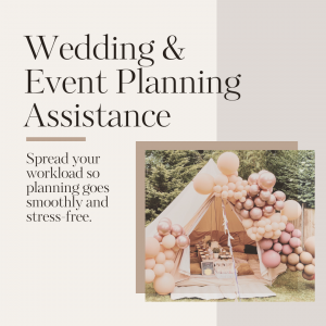 Wedding & Event Planning Assistance